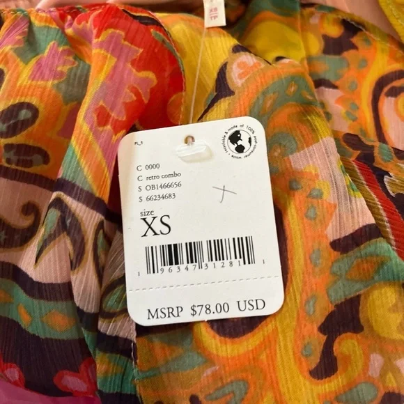 Free People retro combo tank NWT Size XS - Picture 8 of 9